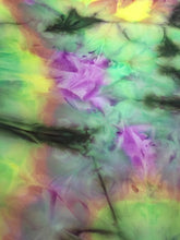 Matte Spandex - 60-inches Wide Green Tie Dye Close-Out